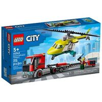 LEGO City - Hubschrauber Transporter (60343)