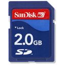 SANDISK Secure Digital Card 2.0GB (SDSDB-2048)