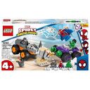 LEGO Marvel Spider-Man - Hulk vs. Rhino Truck Showdown (10782)