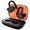 SKULLCANDY Push Active True Wireless Earbuds, Black / Orange (S2BPW-P740)