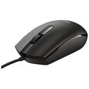 TRUST Basi Wired Mouse, Black (24271)