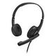 HAMA PC Office Headset "HS-USB250 V2", Schwarz (139934)