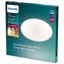 PHILIPS 3-in-1 SceneSwitch LED Ceiling Light, 18W, 2700K, White (68097800)