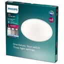 PHILIPS 3-in-1 SceneSwitch LED Ceiling Light, 15W, 4000K, White (68107400)