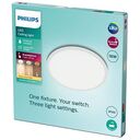 PHILIPS 3-in-1 SceneSwitch LED Ceiling Light, 18W, 2700K, White (32726900)