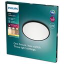 PHILIPS 3-in-1 SceneSwitch LED Ceiling Light, 22W, 2700K, Black (32708500)