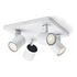 PHILIPS myLiving - Runner Deckenleuchte 4er-Spot, Weiss (5309431P0)