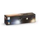 PHILIPS Hue White Ambiance - Runner Deckenleuchte 3er-Spot, Schwarz (33840100)