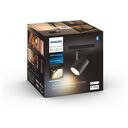 PHILIPS Hue White Ambiance - Runner Deckenleuchte 1er-Spot, Schwarz (33832600)