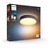 PHILIPS Hue White Ambiance - Enrave M LED Deckenleuchte, 19.3W, Schwarz (4115930P6)