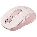 LOGITECH Signature M650 Wireless Mouse, Medium, Rose (910-006254)