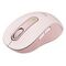 LOGITECH Signature M650 Wireless Mouse, Medium, Rose (910-006254)