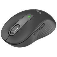 LOGITECH Signature M650 Wireless Mouse, Medium, Graphite (910-006253)