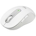 LOGITECH Signature M650 Wireless Mouse, Medium, Grey White (910-006255)
