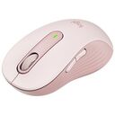 LOGITECH Signature M650 Wireless Mouse, Large, Rose (910-006237)