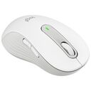 LOGITECH Signature M650 Wireless Mouse, Large Left - Linkshänder, Grauweiss (910-006240)