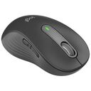 LOGITECH Signature M650 Wireless Mouse, Large Left - Left handed, Graphite (910-006239)