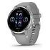 GARMIN Venu 2 Plus, Silver - Powder Grey Case and Silicone Band, 43mm (010-02496-10)