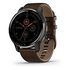 GARMIN Venu 2 Plus, Schiefergrau - Schiefergrau/Dunkelbraun, 43mm (010-02496-15)