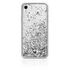 HAMA Cover "Sparkle", iPhone XR, Silver Stars (00186924)