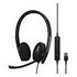 SENNHEISER EPOS Adapt 160T USB II - MS Teams Stereo, Schwarz (1000901)