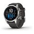 GARMIN fenix 7S, Silber / Graphit Armband, 42mm (010-02539-01)