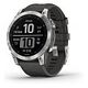 GARMIN fenix 7, Silber / Graphit Armband, 47mm (010-02540-01)