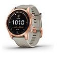 GARMIN fenix 7S Solar, Rosegold / Beige Band, 42mm (010-02539-11)