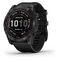 GARMIN fenix 7X Sapphire Solar, Schwarz Titan / Schwarzes Armband, 51mm (010-02541-23)