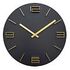 TECHNOLINE WT 2400 Wall Clock, Black