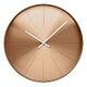TECHNOLINE WT 2410 Wall Clock, Bronze