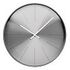 TECHNOLINE WT 2410 Wall Clock, Silver