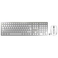 CHERRY DW 9100 Slim, Swiss Layout, White / Silver (JD-9100CH-1)