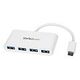 STARTECH.COM 4 Port USB-C- Hub (USB 3.0 SuperSpeed 5 Gbit/s) (HB30C4ABW)
