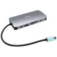 I-TEC USB-C Metal Nano Dock HDMI/VGA with LAN & Power Delivery 100 W (C31NANODOCKVGAPD)