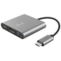 TRUST Computer docking station Dalyx 3-in-1 USB-C (23772)