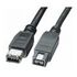 FireWire800-Cable (IEEE1394B), 9-pin Male - 6-pin Male, 1 meter