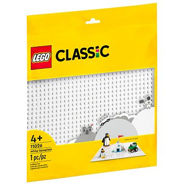 LEGO Classic Weisse Bauplatte 11026