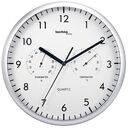 TECHNOLINE WT 650 Wanduhr, Silber