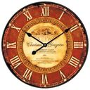 TECHNOLINE WT 1511 Wall Clock, Brown