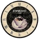 TECHNOLINE WT 1015 Wall Clock, Coffee