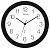 TECHNOLINE WT 8000 Wall Clock, Black