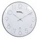 TECHNOLINE WT 8235 Wall Clock, Chrome