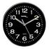 TECHNOLINE WT 7620 Wall Clock, Black