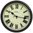 TECHNOLINE WT 7050 Wall Clock, Black