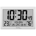 TECHNOLINE WS 8016 Wanduhr, Weiss