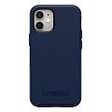 OTTERBOX Symmetry Clear+ Cover with MagSafe, iPhone 12 Mini, Navy Captain Blue (77-80485)