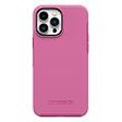 OTTERBOX Symmetry Clear+ Cover with MagSafe, iPhone 13 Pro Max, Strawberry Pink (77-84848)