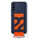 Silicone Cover with Strap, Galaxy S22+