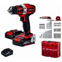 EINHELL Akku-Bohrschrauber TC-CD 18/40 Li +69 (2x2,0 Ah) (4513934)